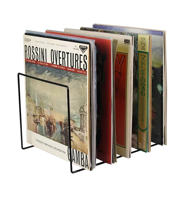 Подставка для пластинок Alive Audio AA-ACC-STDSQU (для 50 пластинок) Black - рис.3