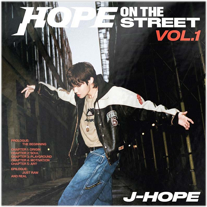 Виниловая пластинка j-hope - Hope On The Street Vol.1 - Ver.1 Prelude - Orange LP - рис.0