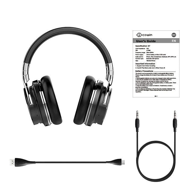 Беспроводные наушники Cowin E7s Black - рис.4