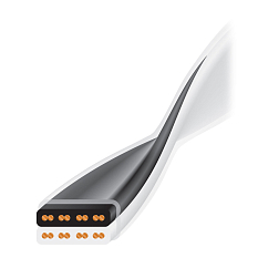 Кабель Wireworld Helicon 16 OCC Speaker Cable Banana - Banana 3 m