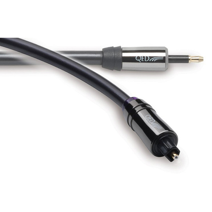 Кабель QED Performance Optical Graphite Toslink - mini Toslink 2m - рис.0