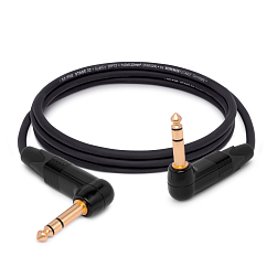 Кабель HeadMade Pro 6.3mm - 6.3mm Angled 1.5m