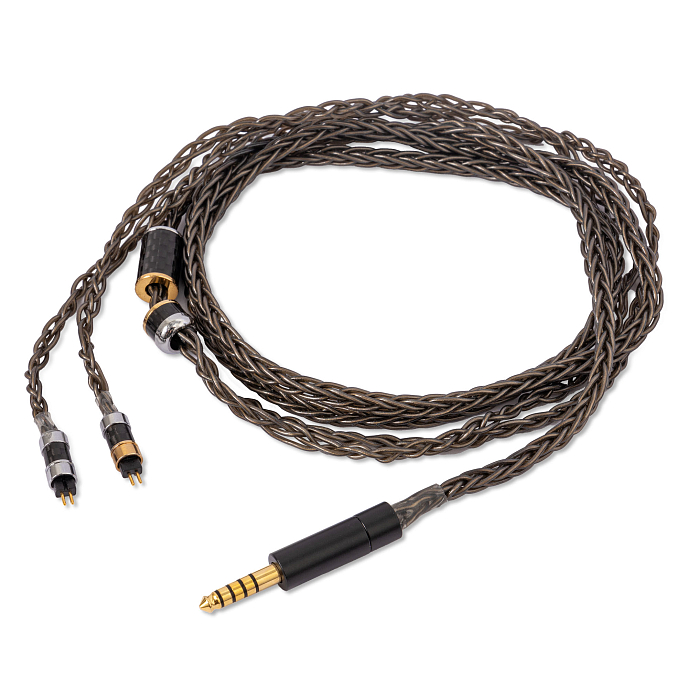 Кабель HeadMade IEM Ultra 2-pin - MultiPlug Black 1.2m - рис.0