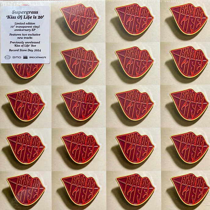 Пластинка Supergrass - Kiss Of Life (EP) (V10) (Coloured) LP - рис.0