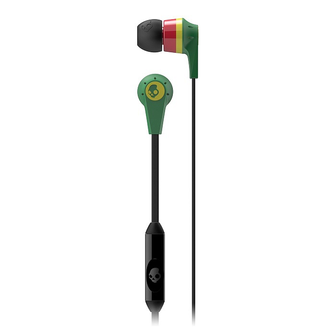 Наушники Skullcandy INK'D with MIC RASTA - рис.2