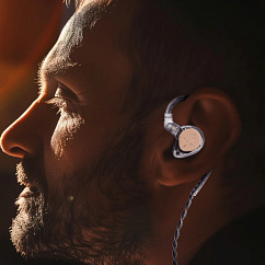 Наушники внутриканальные Hidizs ST2 Pro 3.5mm Black Transparent (w/o mic)