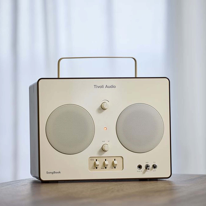 Беспроводная акустика Tivoli SongBook Cream Brown - рис.3