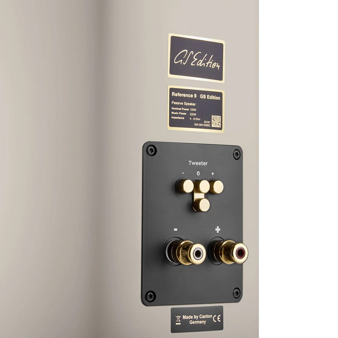 Полочная акустика Canton Reference 9 GS Edition Sand - рис.13