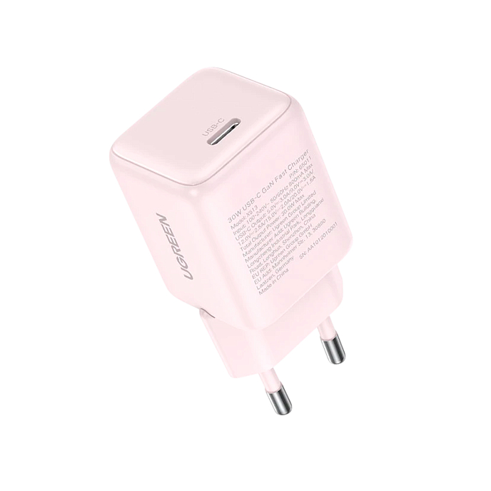 Сетевое зарядное устройство UGREEN X513 30W Pink - рис.2