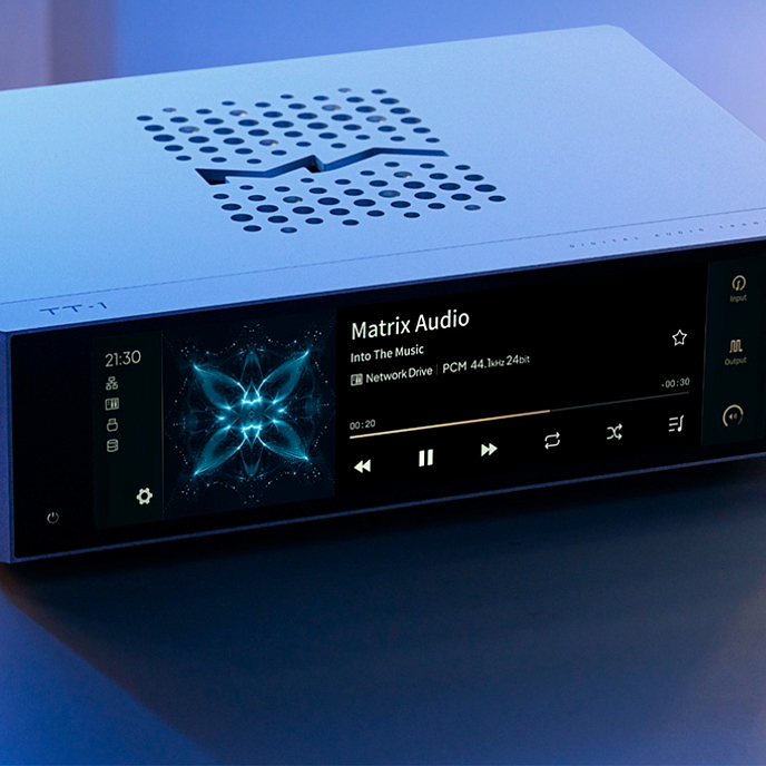 Сетевой аудиоплеер Matrix Audio TT-1 Silver - рис.6