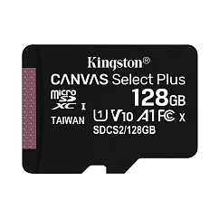 Карта памяти Kingston Canvas Select Plus 128Gb
