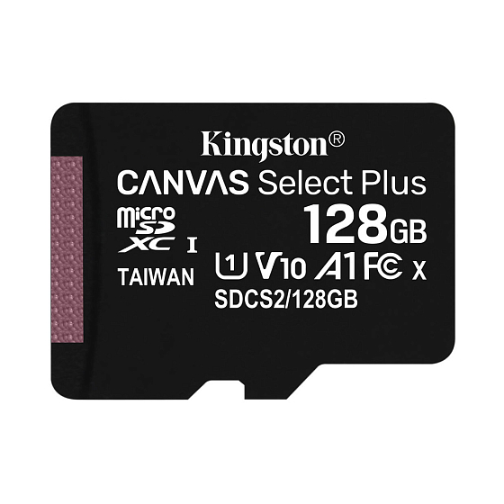 Карта памяти Kingston Canvas Select Plus 128Gb - рис.0