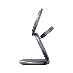 Беспроводная зарядка Magssory Signature Pro For Apple midnight складное беспроводное зарядное устройство 3in1 с магнитами/qi2_OpenBox