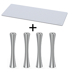 Стол ddHiFi HS650 + SR100 x 4 Cool Gray/Silver