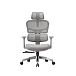 Компьютерное кресло FoxGear NETZ XO Office Edition Grey - рис.7 Компьютерное кресло FoxGear NETZ XO Office Edition Grey - рис.7