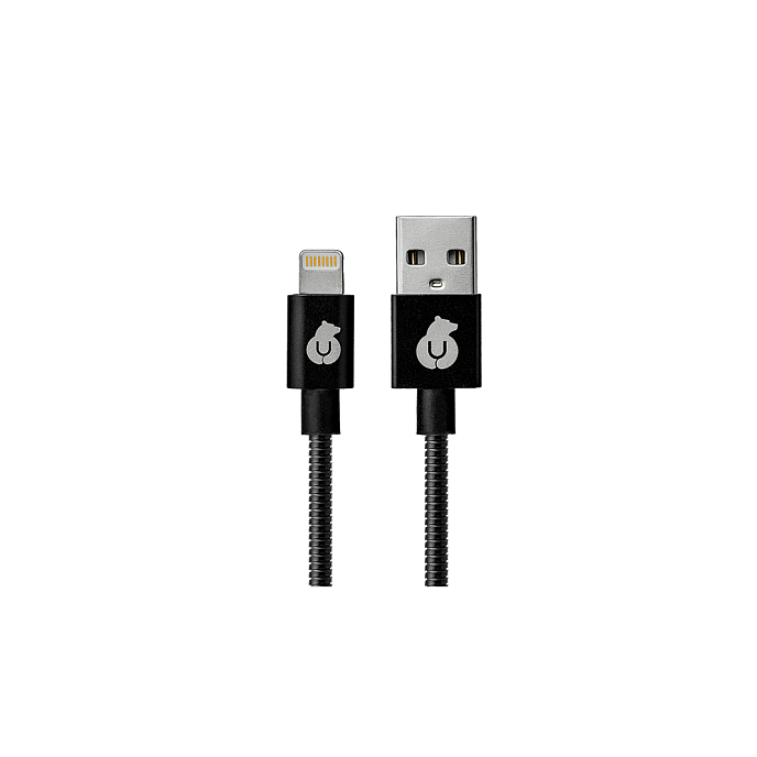 Кабель uBear Force Lightning - USB-A Black - рис.0