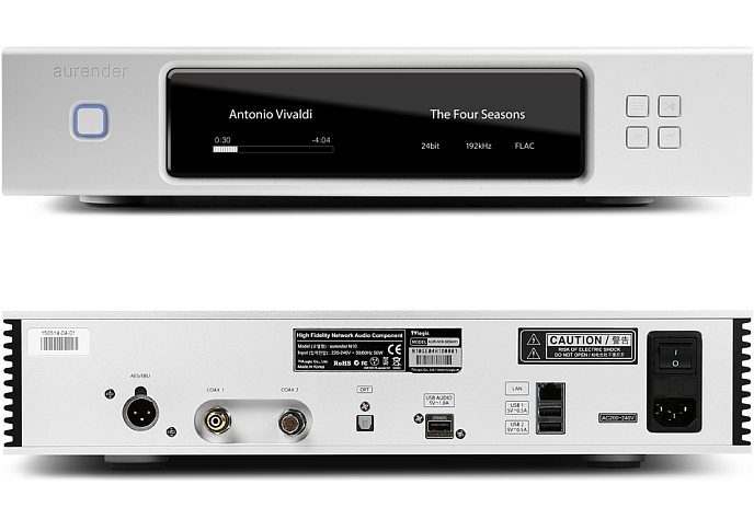 Сетевой аудиоплеер Aurender N10 8Tb Silver - рис.5