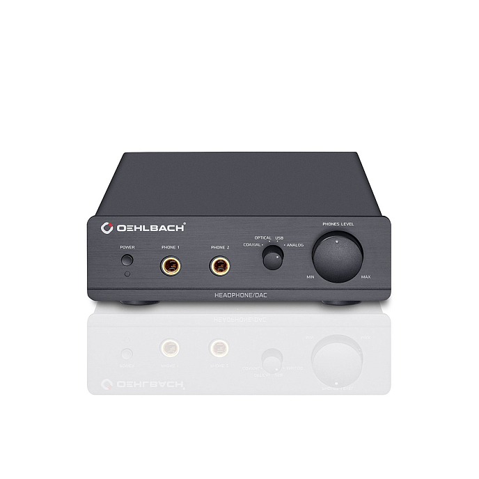 Усилитель для наушников с ЦАП Oehlbach XXL DAC Ultra Black - рис.1