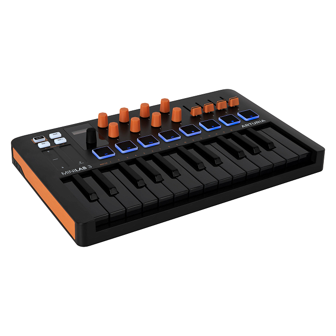 MIDI-клавиатура Arturia MiniLab 3 Orange - рис.1