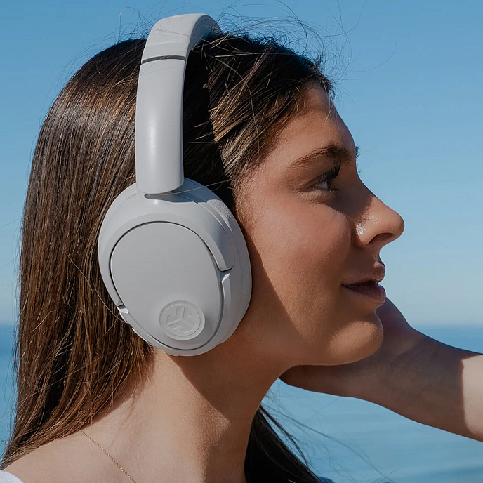 Беспроводные наушники Jlab JBuds Lux ANC Duo Cloud White - рис.8