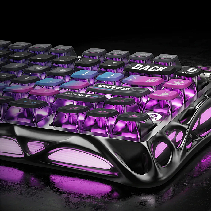 Клавиатура Gravastar Mercury K1 Pro Pink/Black - рис.8