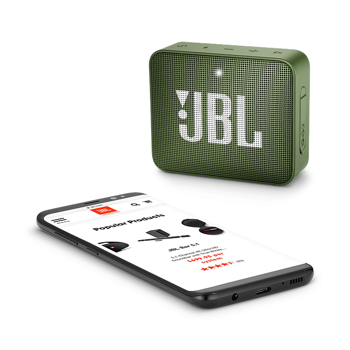 Портативная колонка JBL GO 2 Green - рис.4