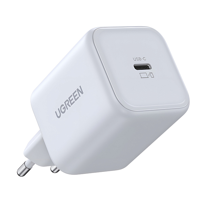 Сетевое зарядное устройство Ugreen X524 GaN Fast Charger 45W USB-C White - рис.2
