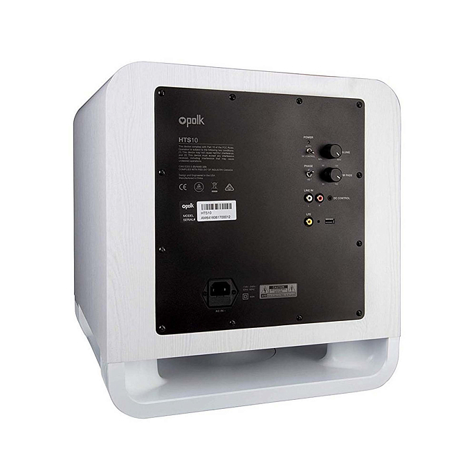 Сабвуфер Polk Audio HTS 10 White - рис.3