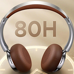 Наушники накладные UGREEN HP207 Studio Plus Silver/Brown