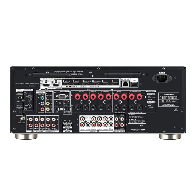 Ресивер Pioneer VSX LX 505 M2 Black - рис.2