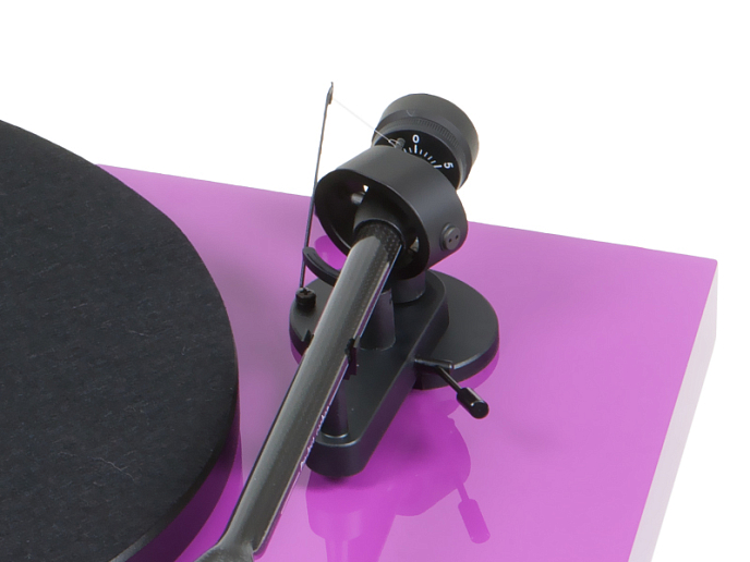 Проигрыватель винила Pro-Ject Debut Carbon Phono USB OM-10 Purple - рис.4