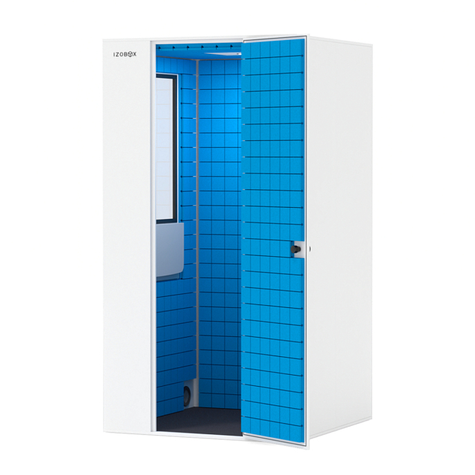 Акустическая кабина IzoBox Basic with window Grey Blue - рис.4