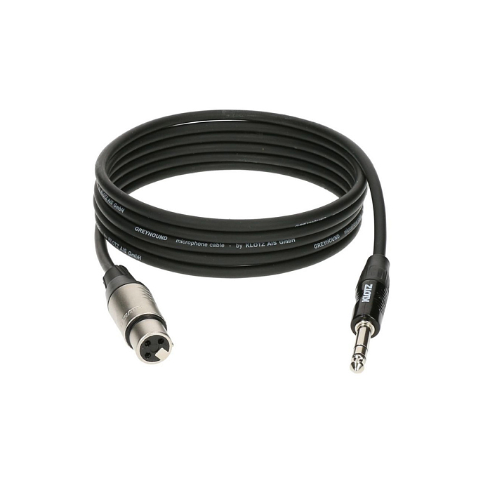 Кабель Klotz GRG1FP01.5 Greyhound XLR-6.3m 1.5m - рис.0