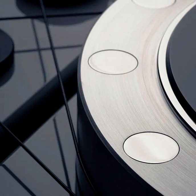 Проигрыватель винила EAT Fortissimo F-Note 12 Jo8 Grey Leather Black - рис.3