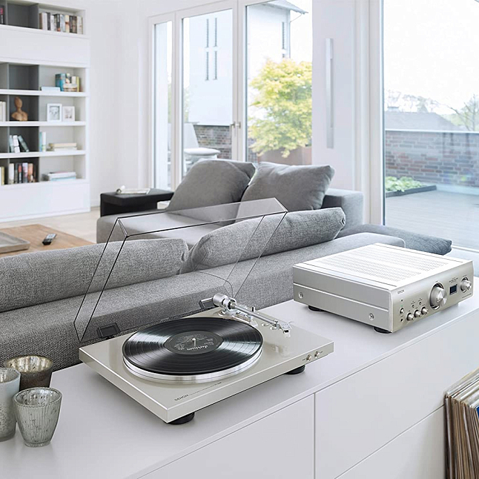 Проигрыватель винила Denon DP-300F White - рис.2