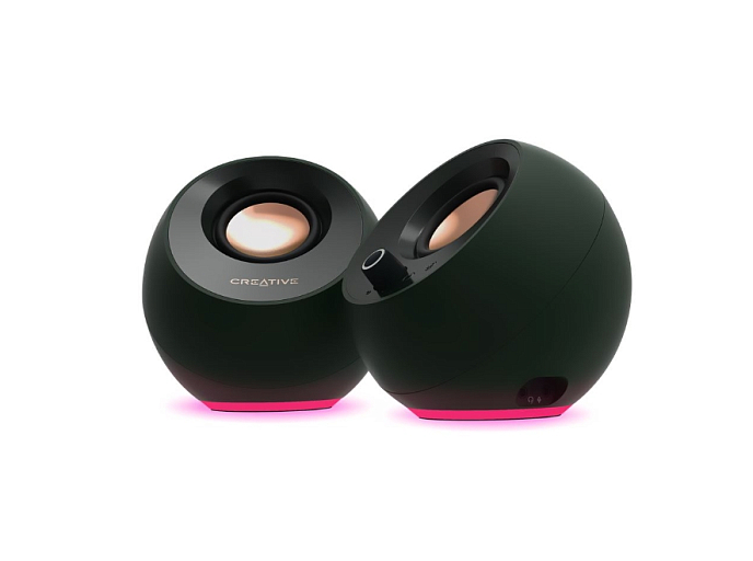 Компьютерные колонки Creative Pebble Pro Green - рис.1