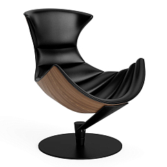 Кресло для прослушивания Bruunmunch Lobster Black Base - Walnut/Black
