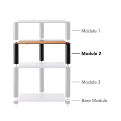 Стойка для Hi-Fi NorStone Copenhagen 2 Oak