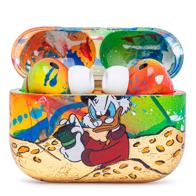 Беспроводные наушники Apple AirPods Pro 3 Scrooge McDuck Total Gloss - рис.0