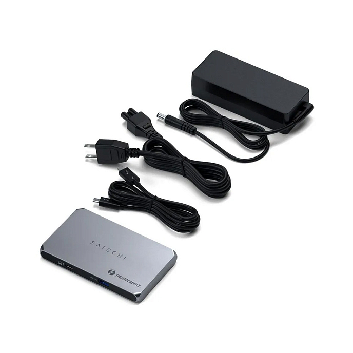 USB HUB Satechi Thunderbolt 4 Slim Hub Space Grey - рис.2
