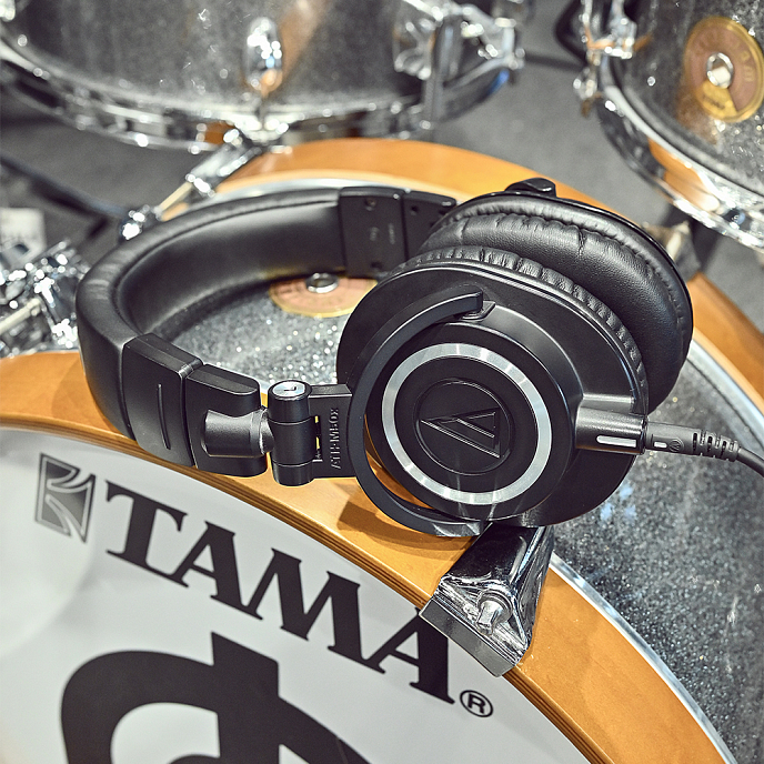 Наушники полноразмерные Audio-Technica ATH-M50x Black - рис.18