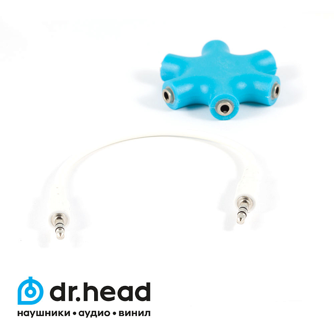 Разветвитель для наушников AXES SPT-6Gex Blue - рис.0