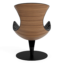 Кресло для прослушивания Bruunmunch Lobster Black Base - Walnut/Black