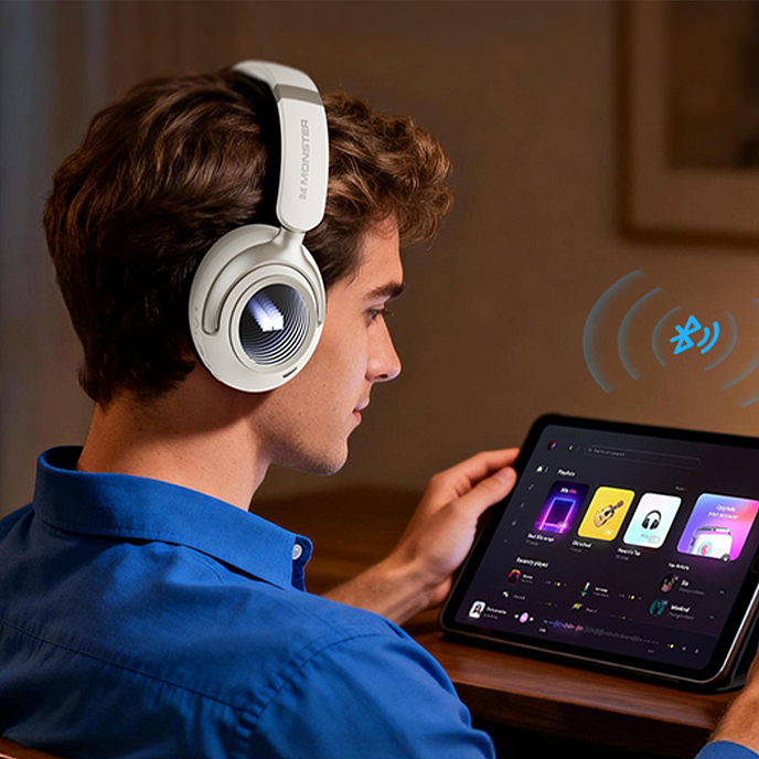 Беспроводные наушники Monster Persona 4th ANC White - рис.17