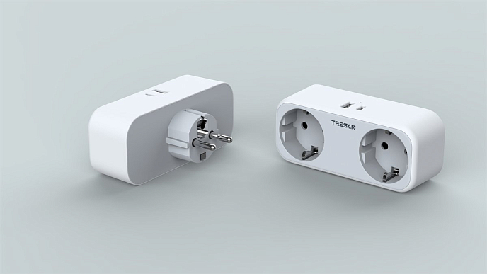 Сетевой фильтр Tessan TS-WS02DE00 Grey - рис.3