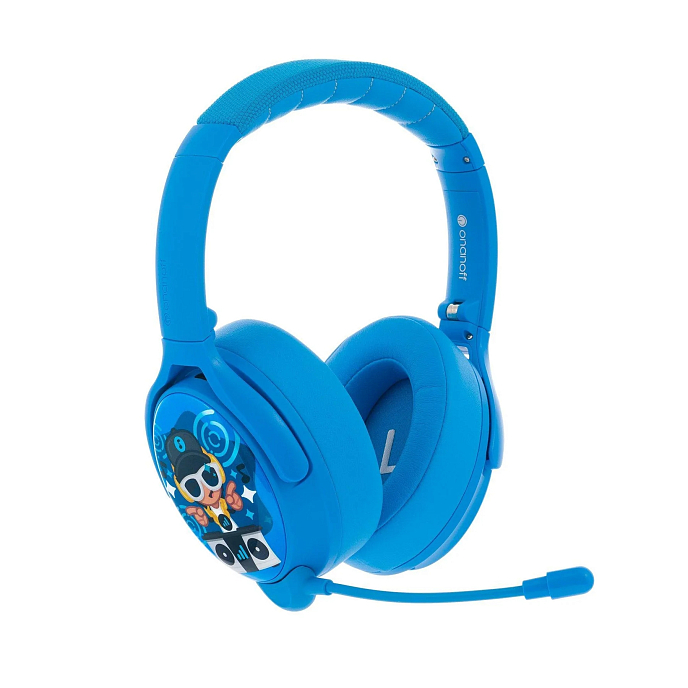 Беспроводные наушники Onanoff Buddyphones Cosmos Plus Cool Blue - рис.0