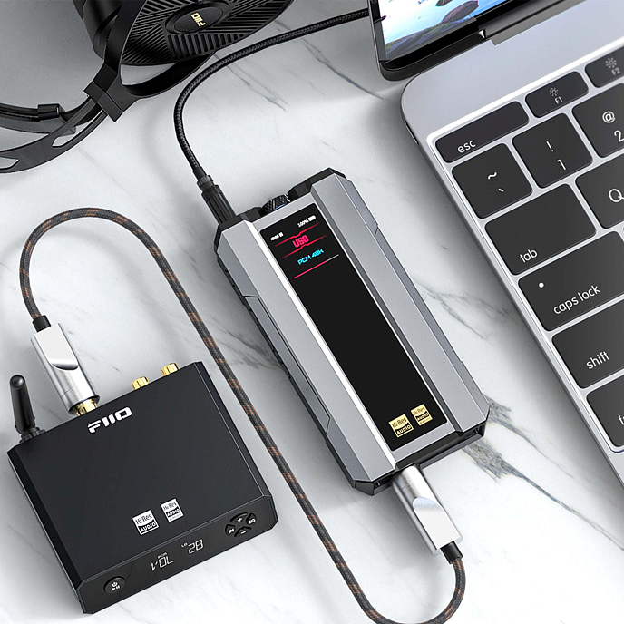Усилитель-ЦАП для наушников FiiO Q15 Titanium - рис.5