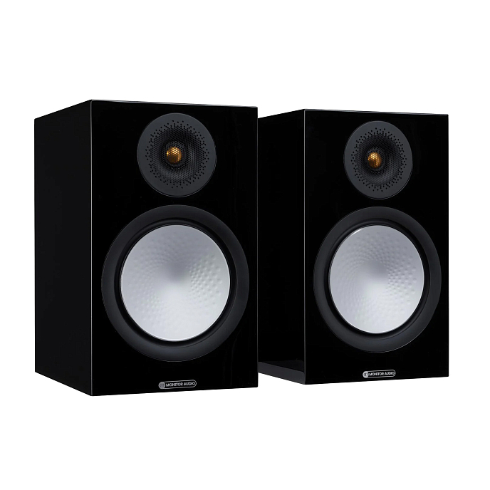 Полочная акустика Monitor Audio Silver 100 7G Black Gloss - рис.1