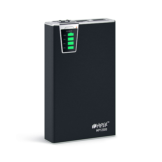 Внешний аккумулятор Hiper Power Bank MP12500 Black - рис.0