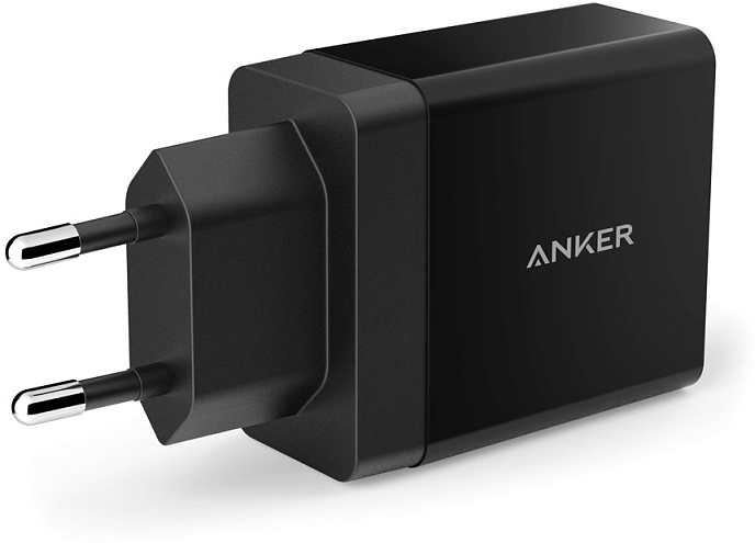 Сетевое зарядное устройство Anker 2 USB 24W - рис.1